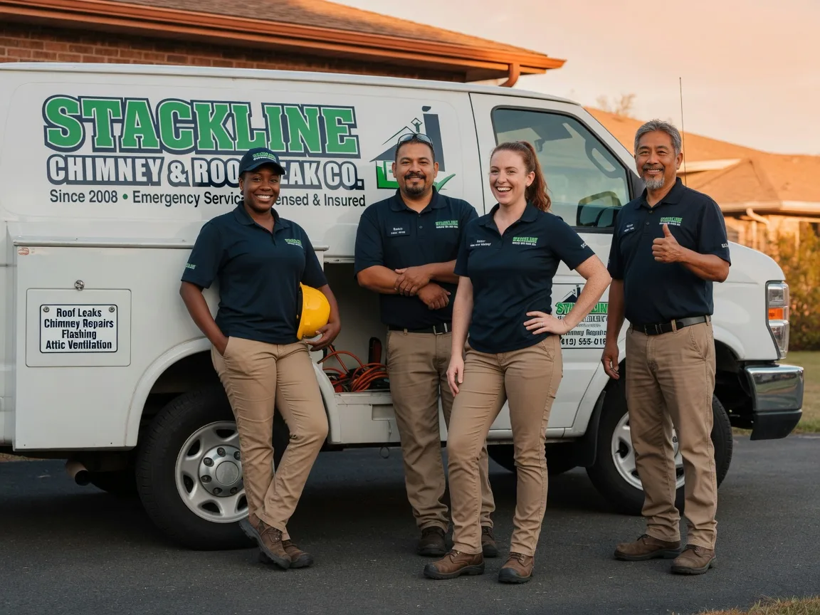 Chimney flashing repair company in Isom, KY